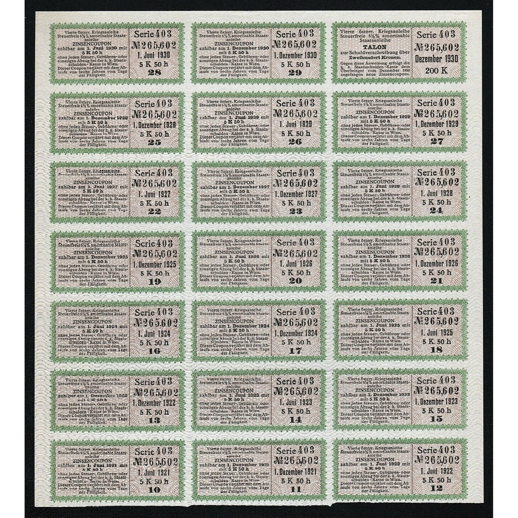 Vierte Österreichische Kriegsanleihe