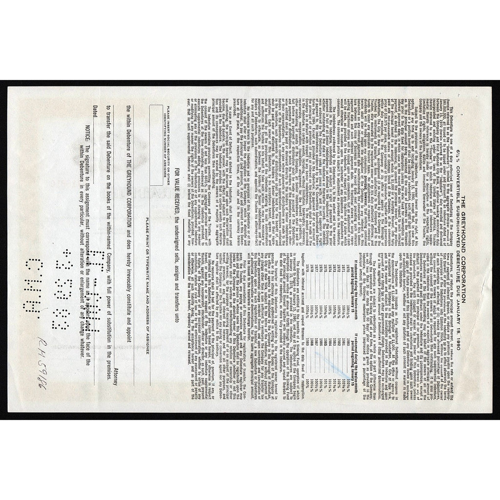 The Greyhound Corporation