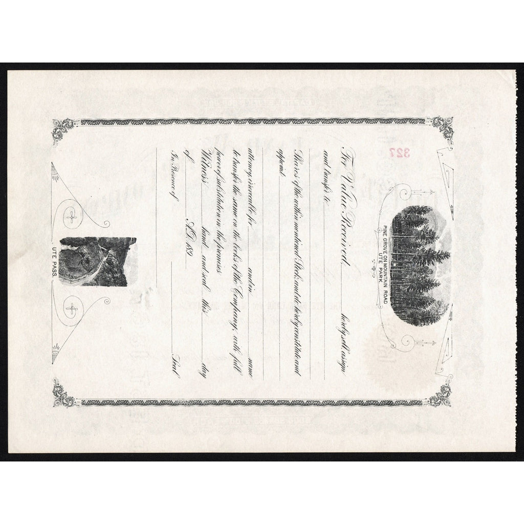 The Ute Pass Land and Water Company