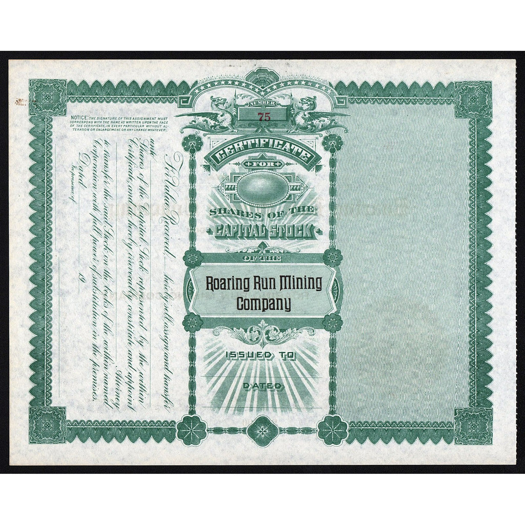 Roaring Run Mining Company