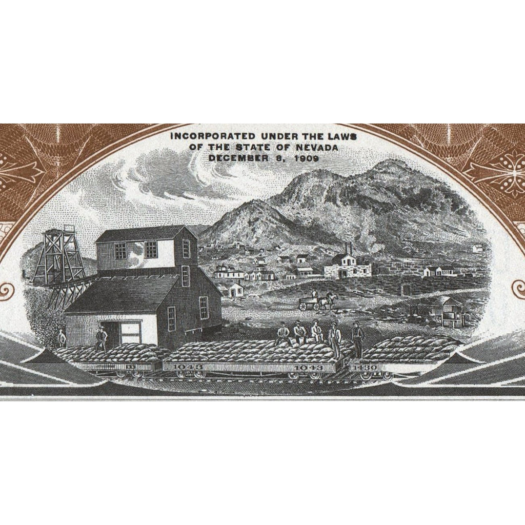 First National Mining Company Winnemucca Nevada Stock Certificate