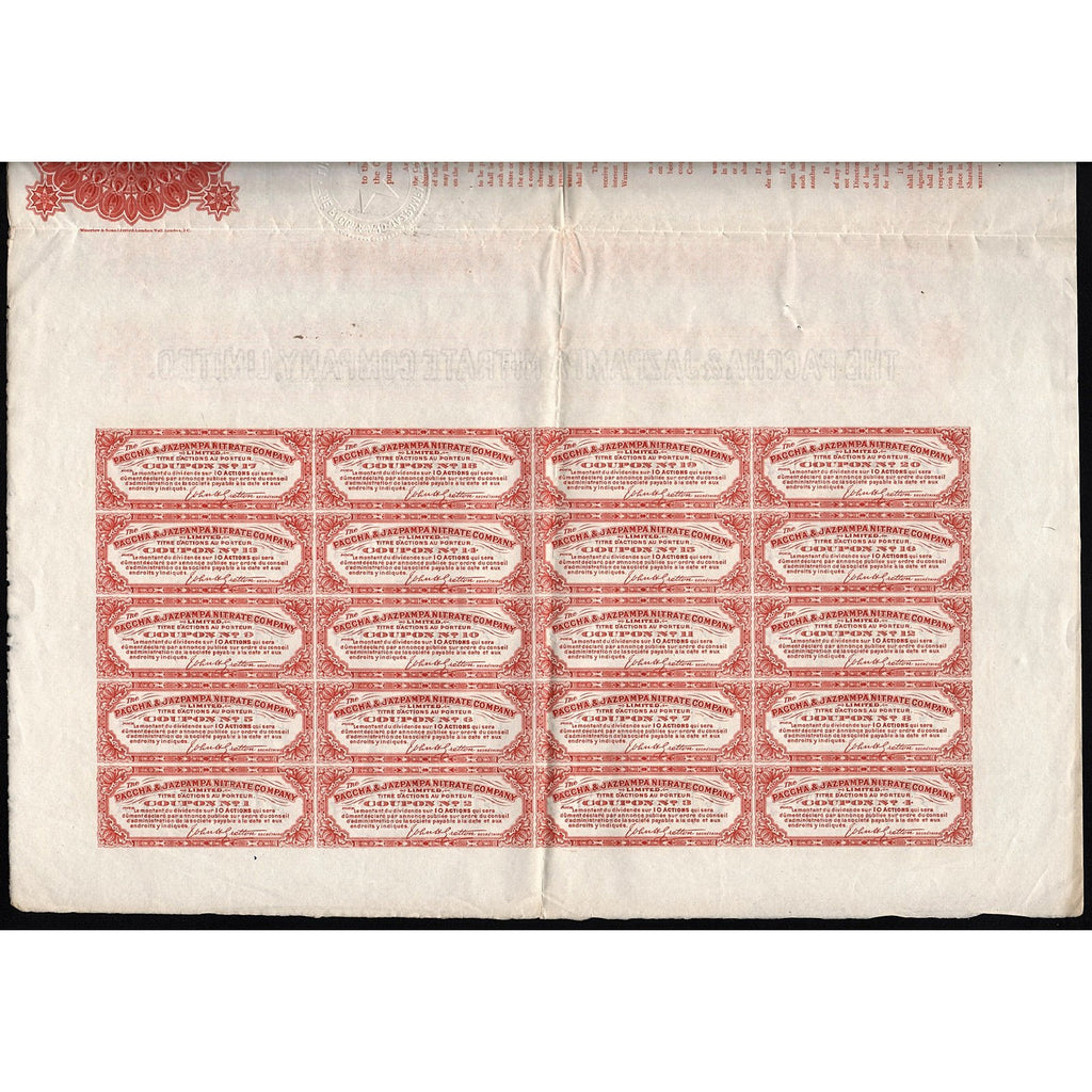 The Paccha and Jazapampa Nitrate Company Limited