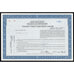 Bullseye Gas Corporation (formerly Falcon Explorations Limited) Canada Stock Certificate