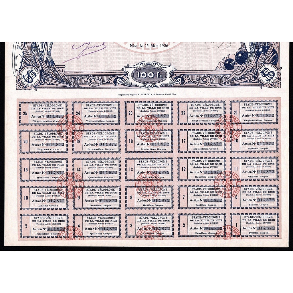 Stade-Velodrome de la Ville de Nice