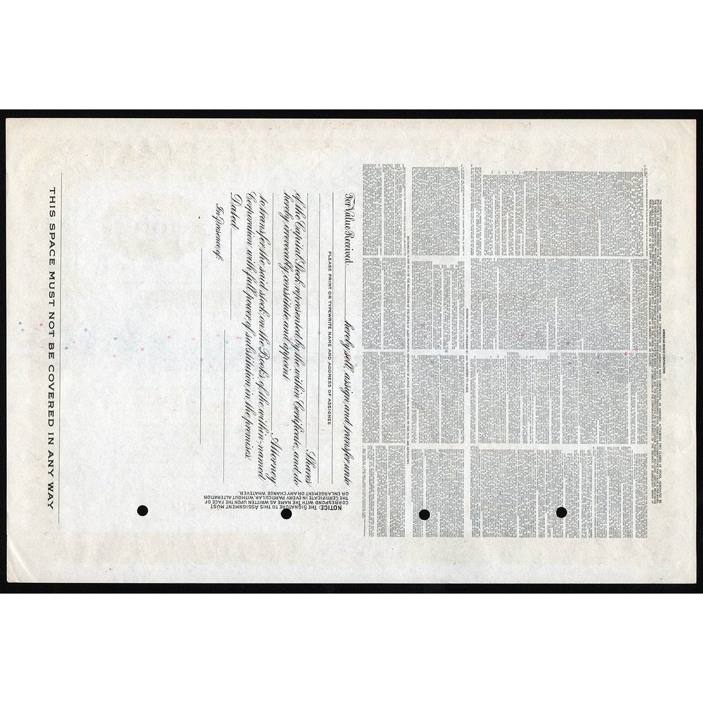 American Bosch Corporation (Specimen)