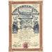 Compania Industrial Saltillera Mexico 1901 Stock Certificate