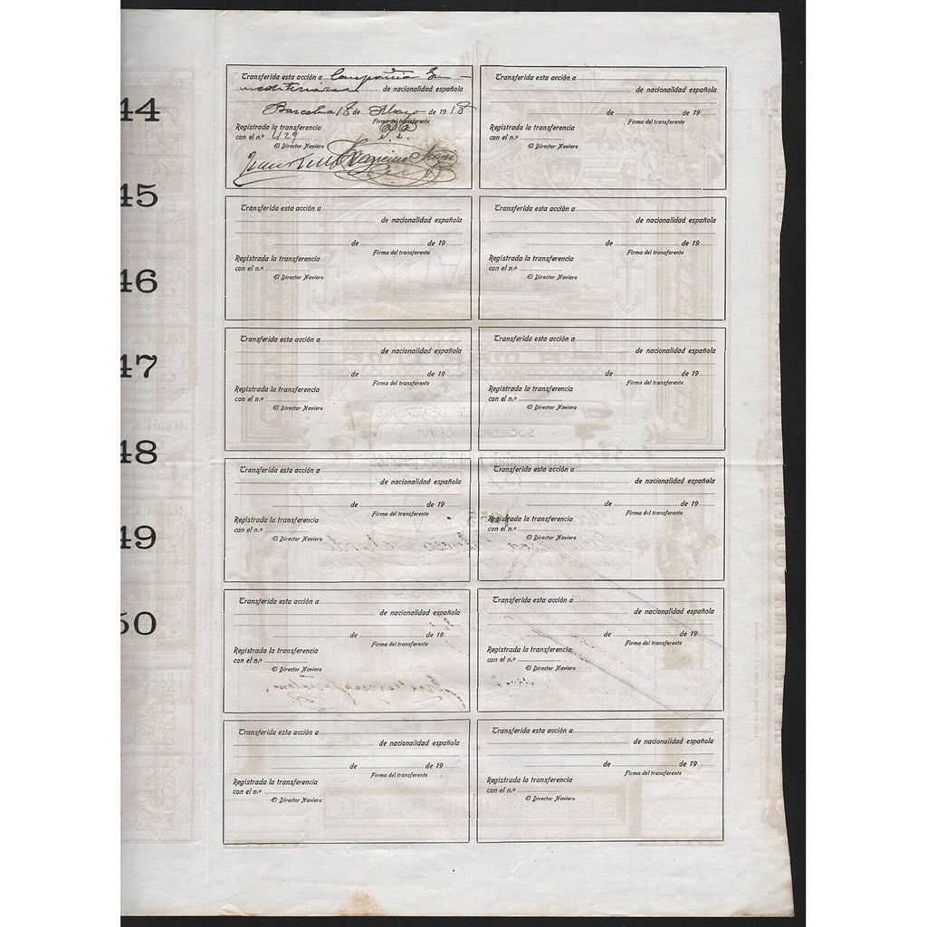 La Maritima, Compania Mahonesa de Vapores S.A. (Mahon)