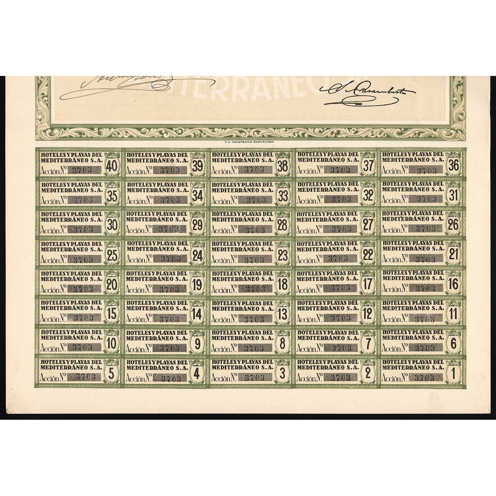 Hoteles y Playas del Mediterraneo S.A.