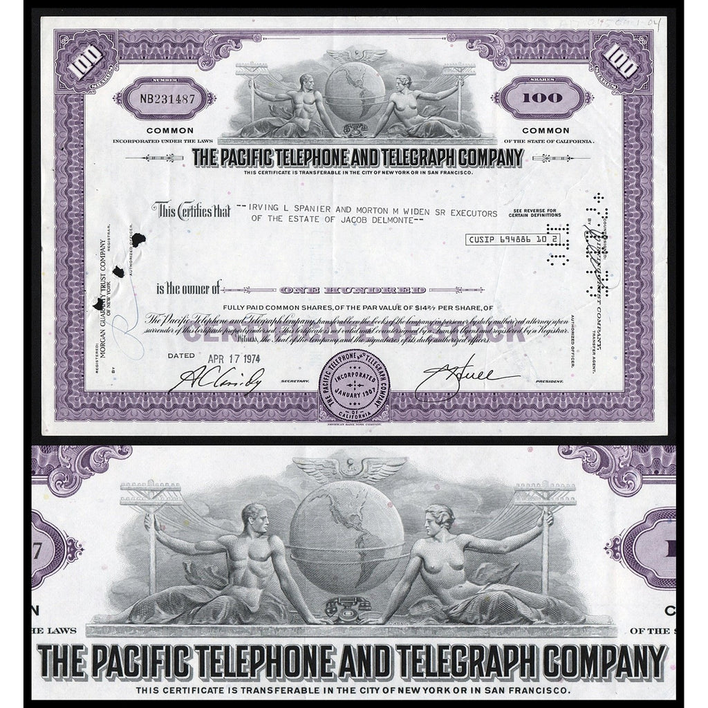 The Pacific Telephone and Telegraph Company California