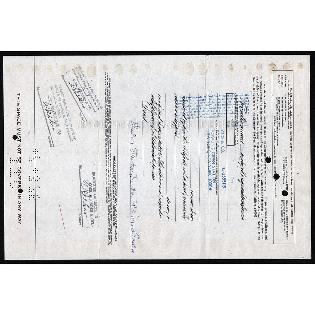 The Pacific Telephone and Telegraph Company