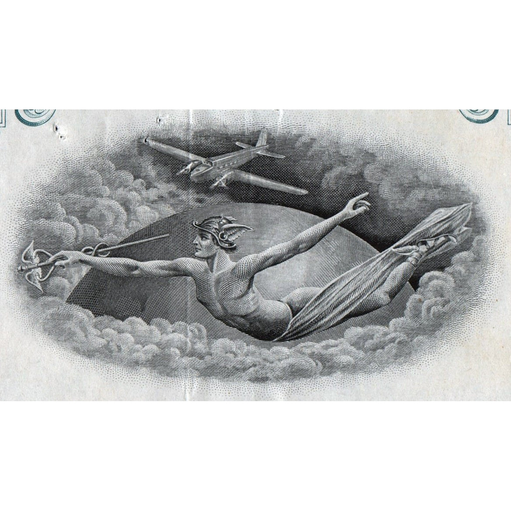 North American Aviation Inc. 1950 Stock Certificate