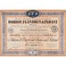 Doriot, Flandrin & Parant 1918 Courbevoie France Stock Certificate