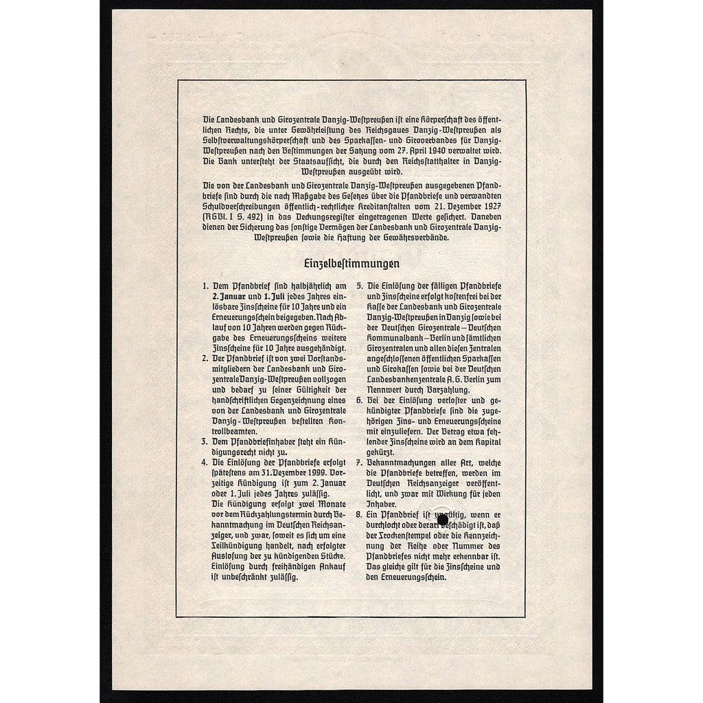 Landesbank und Girozentrale Danzig-Westpreussen