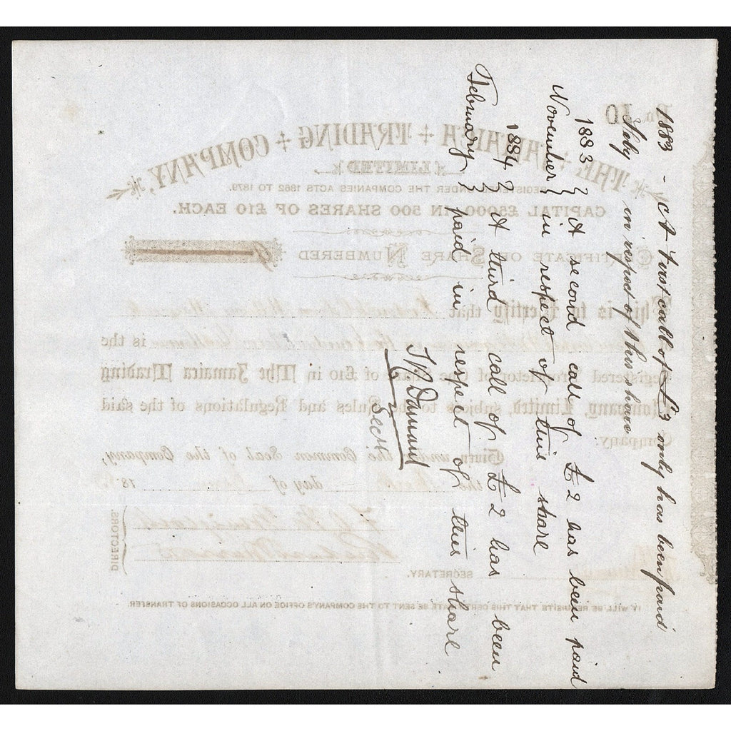 The Jamaica Trading Company, Limited