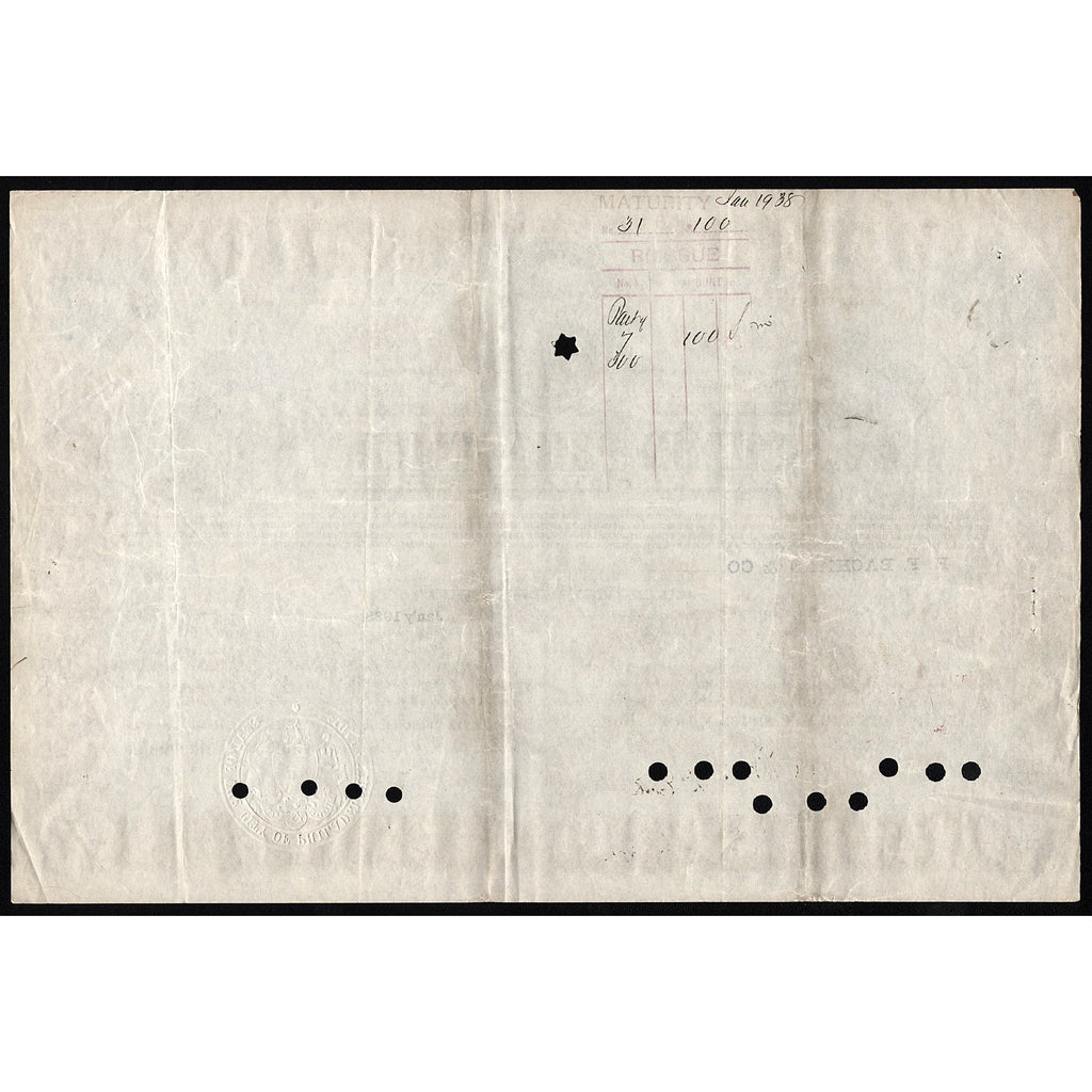 City of Philadalphia - $100 Loan