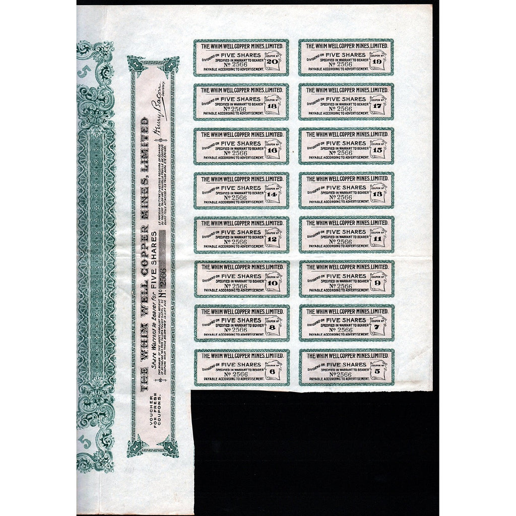 The Whim Well Copper Mines, Limited