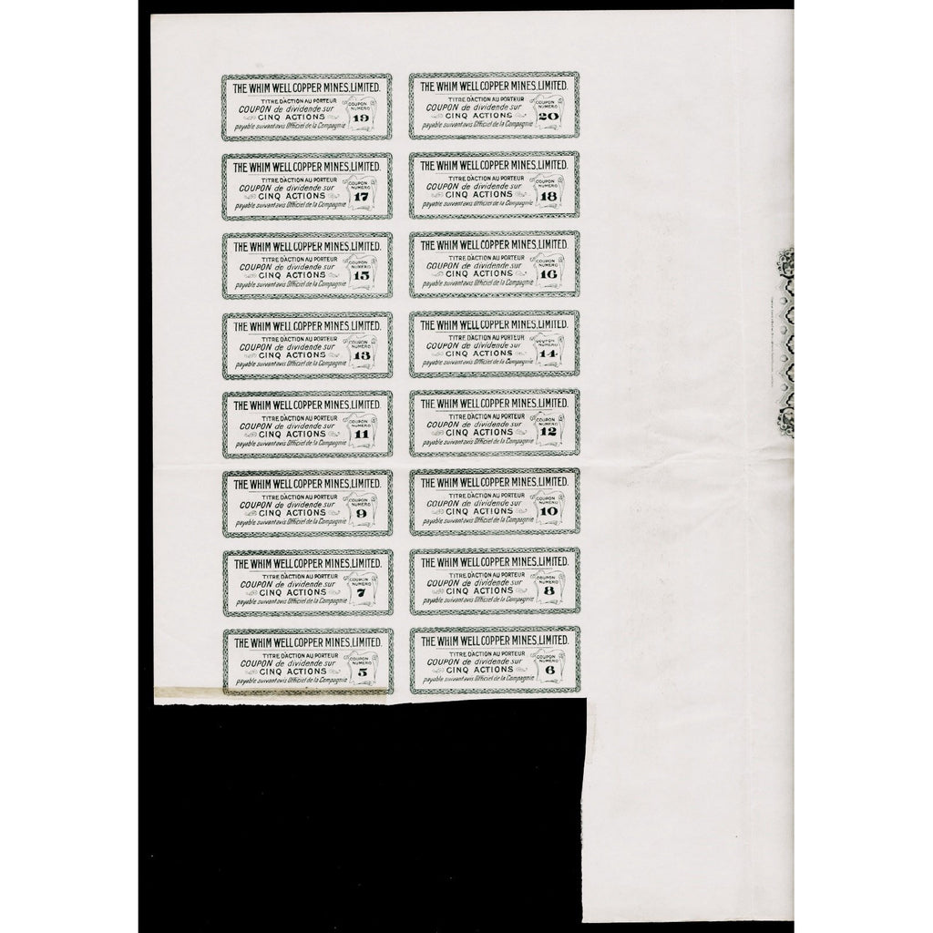 The Whim Well Copper Mines, Limited