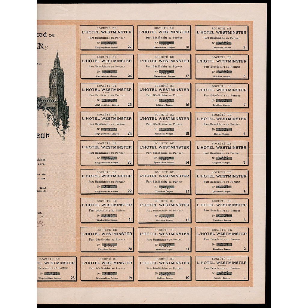 Societe de l'Hotel Westminster