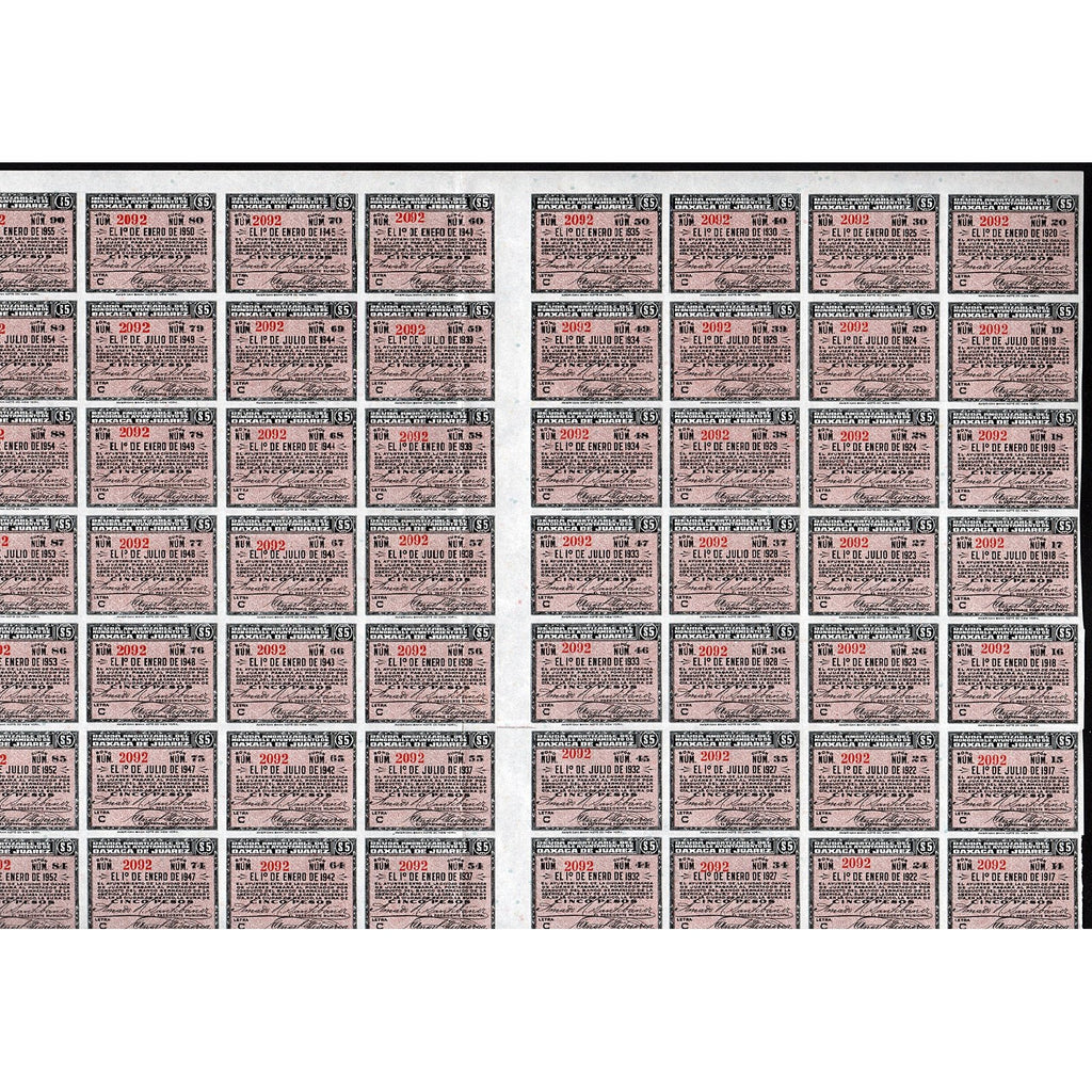 Bonos del Honorable Ayuntamiento de la Ciudad de Oaxaca de Juarez