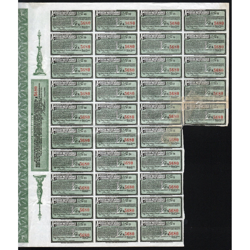 American Water Works and Guarantee Company