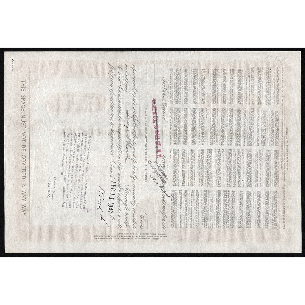 Aireon Manufacturing Corporation