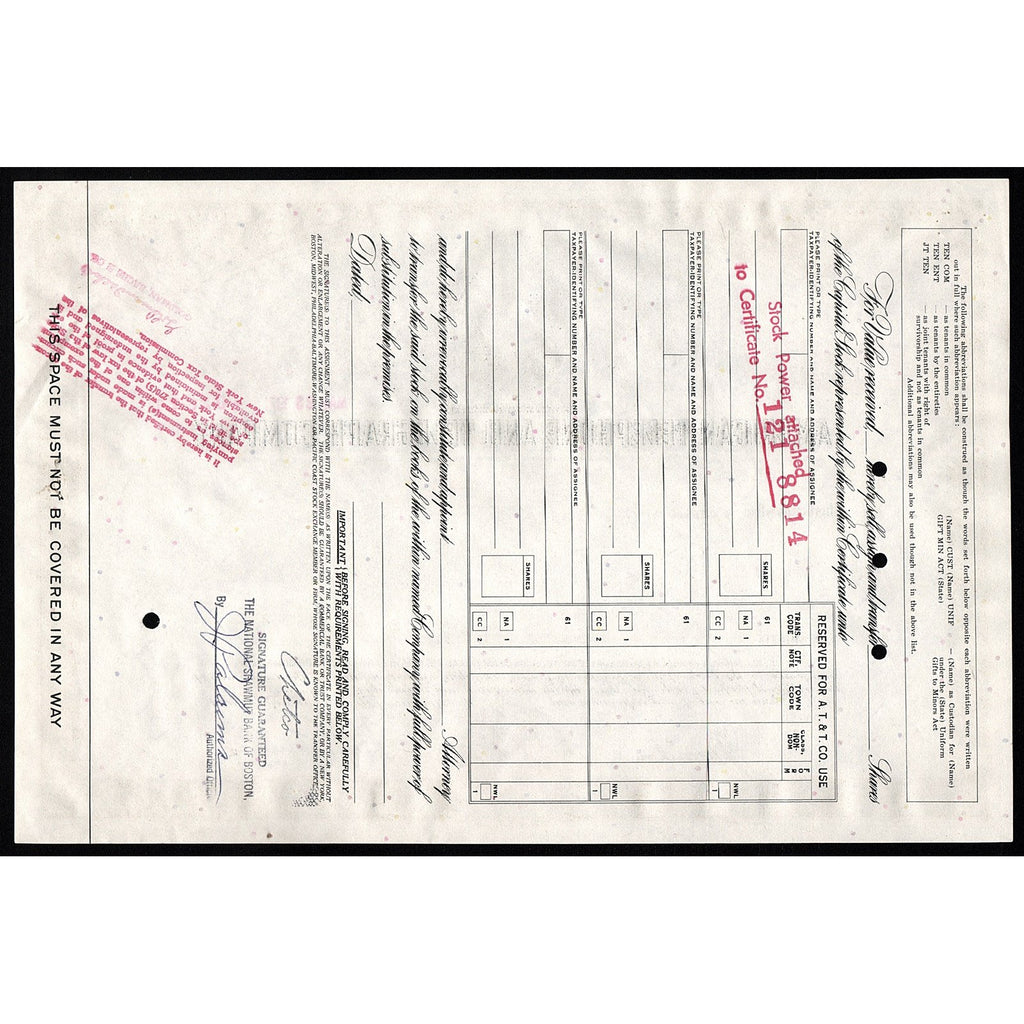 American Telephone and Telegraph Company - AT&T