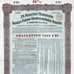 Tientsin Pukow State Railroad 1908 China Bond Certificate