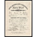 Hotel Aktiebolaget i Carlskrona 1890 Sweden Stock Certificate