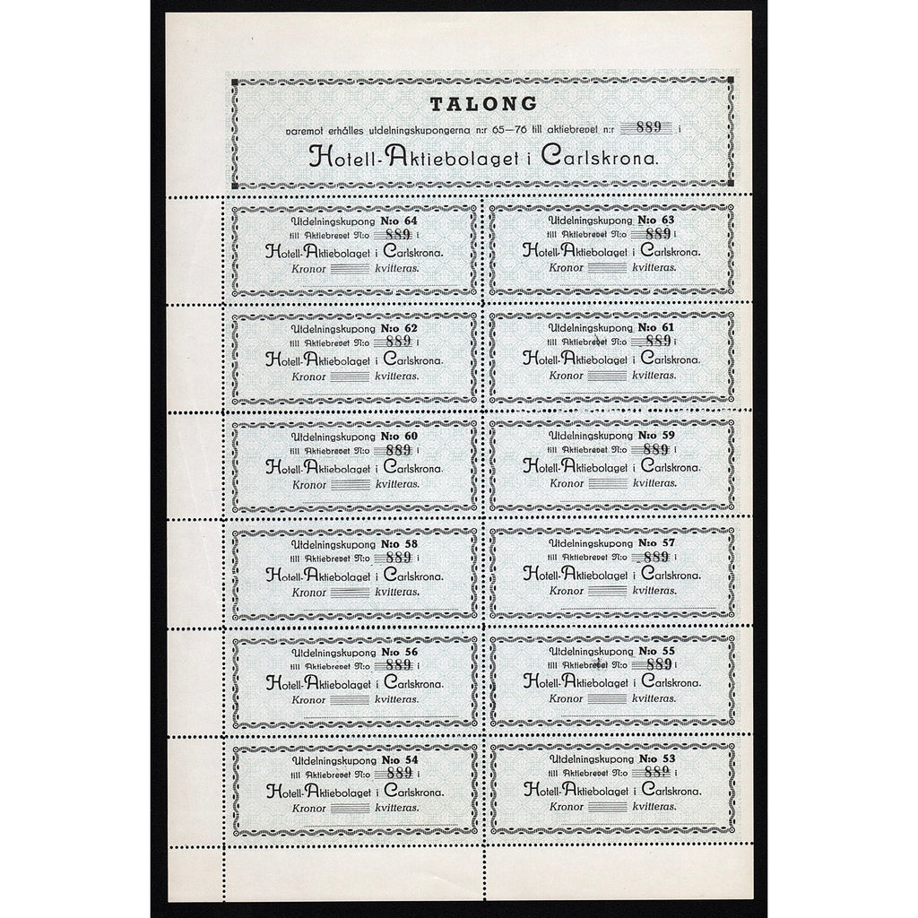 Hotel Aktiebolaget i Carlskrona