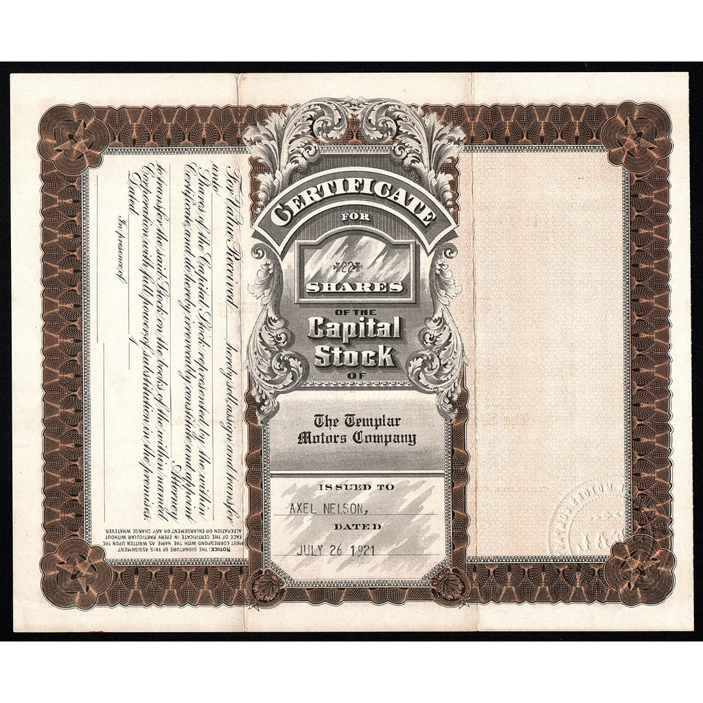 The Templar Motors Company