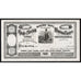 Miners' Hope Tunnel Gold and Silver Mining Company Stock Certificate