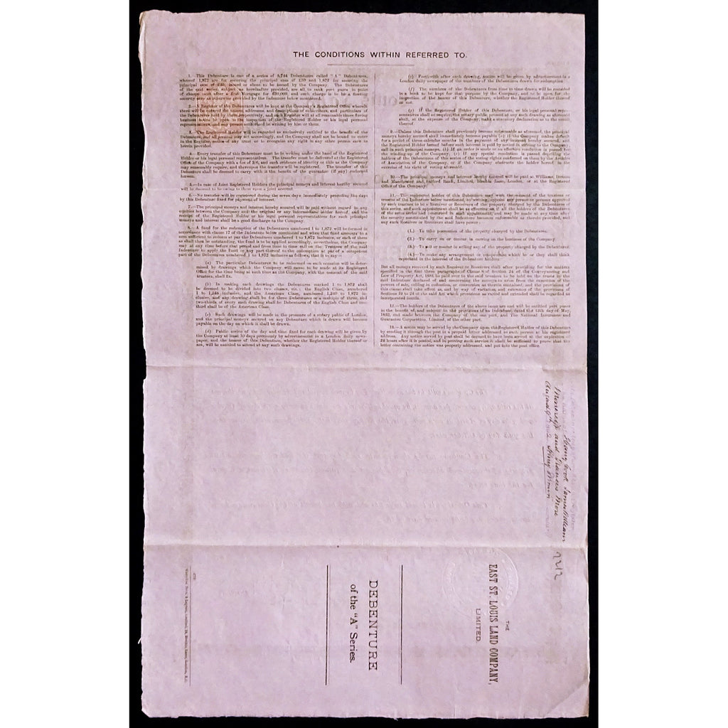 The East St. Louis Land Company