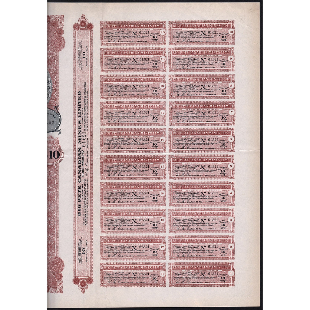 Big Pete Canadian Mines Limited