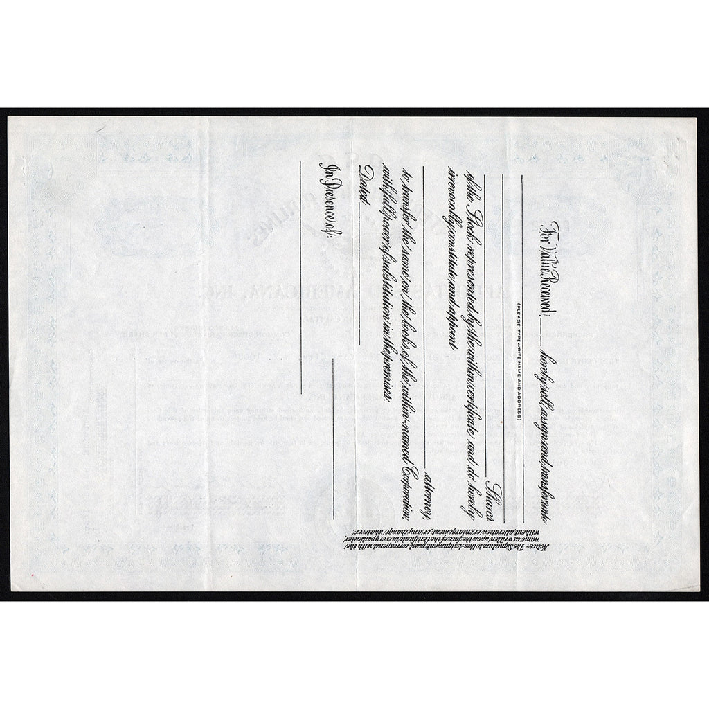 ASA International Airlines - Aerovias Sud Americana, Inc.