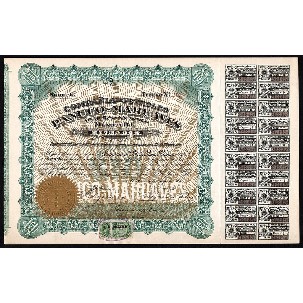 Mexico Compania de Petroleo Panuco-Mahuaves