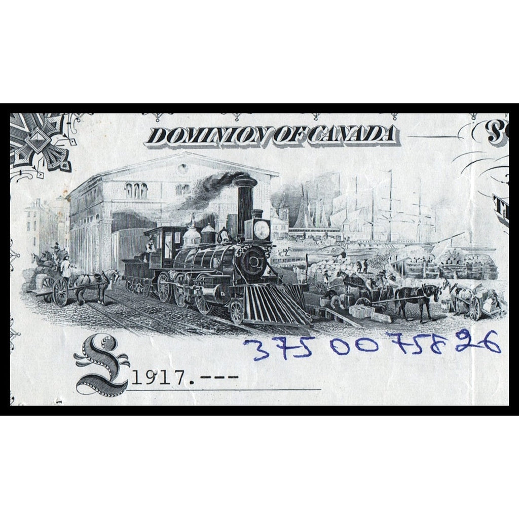 The Ontario and Quebec Railway Company Canada Stock Certificate