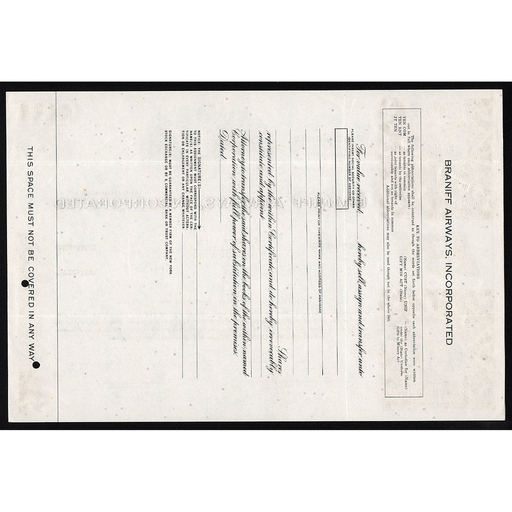 Braniff Airways, Inc.