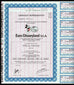 Euro Disneyland S.C.A. Mickey Mouse Disney Bond Certificate