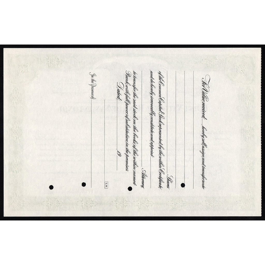 The First National Bank of San Antonio (Specimen)