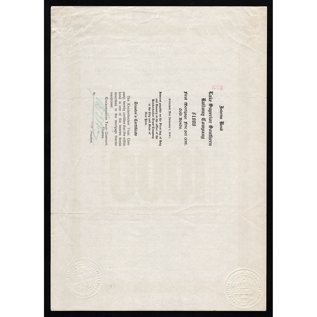 Lake Superior Southern Railway Company of Michigan/Wisconsin