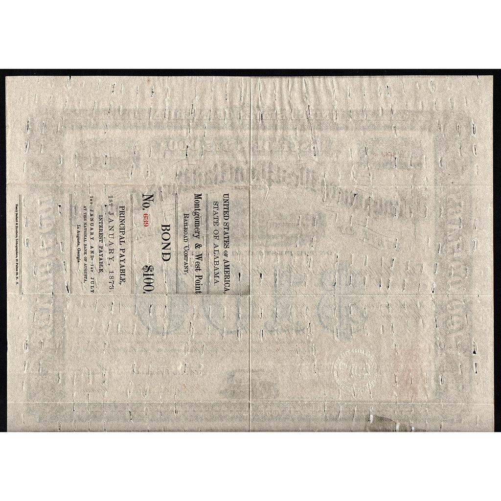 Montgomery and West Point Rail Road Company