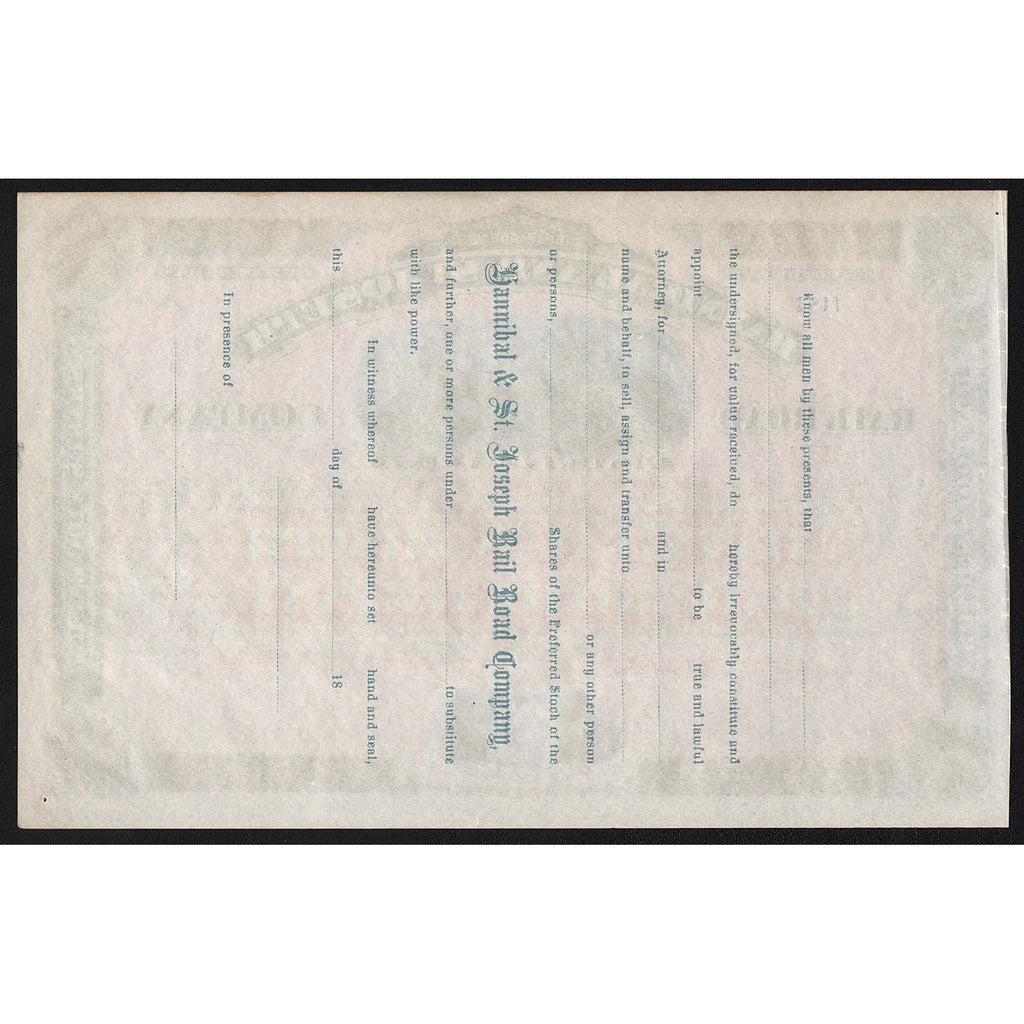 Hannibal and St. Joseph Rail Road Company