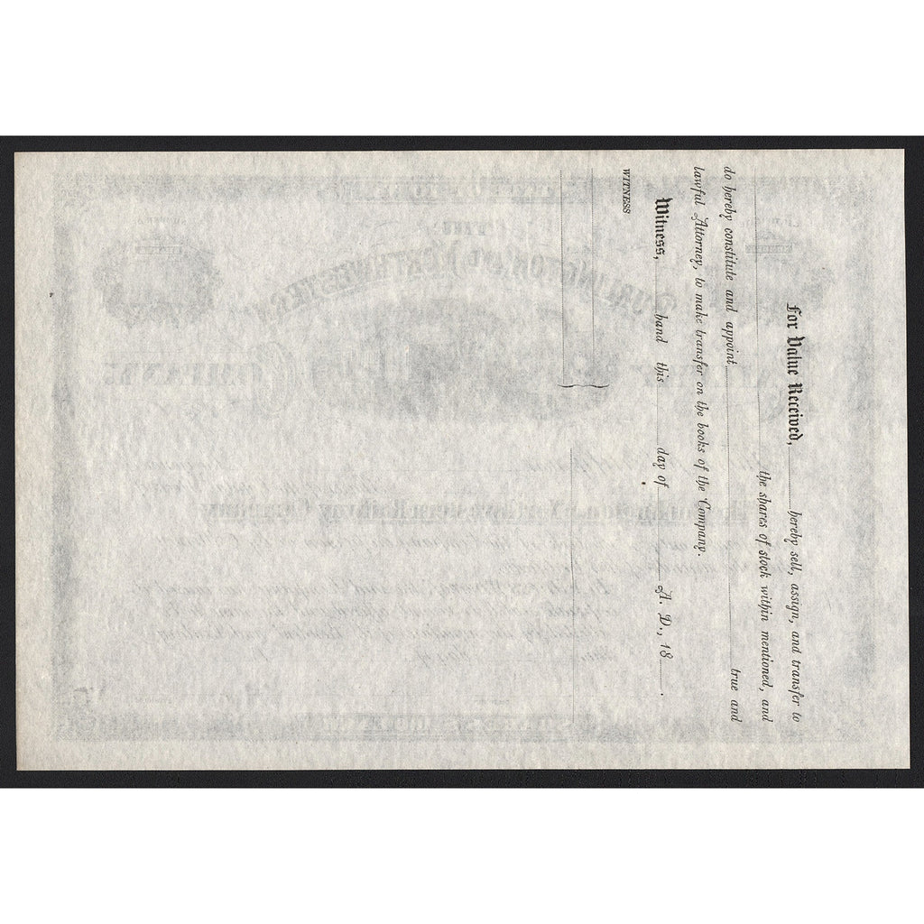 The Burlington and Northwestern Railway Company