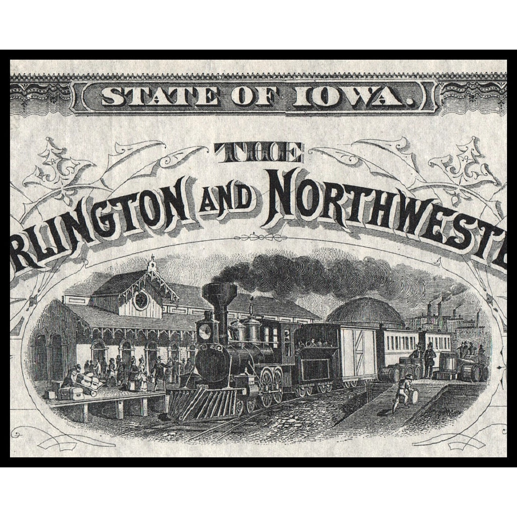 The Burlington and Northwestern Railway Company Iowa