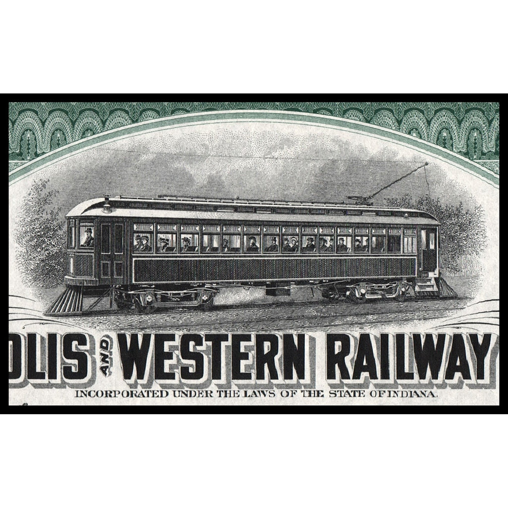 Indianapolis and Western Railway Company Indiana