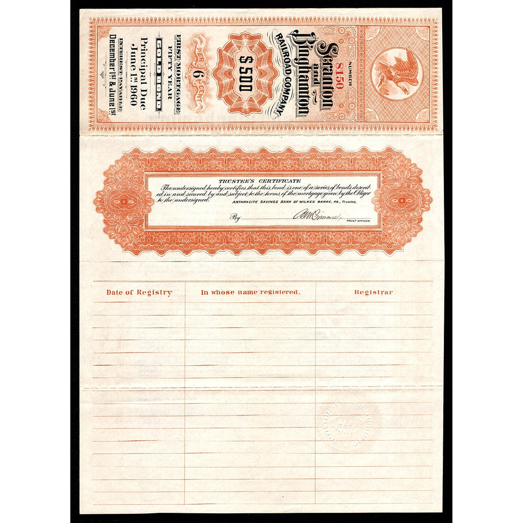 Scranton and Binghampton Railroad Company