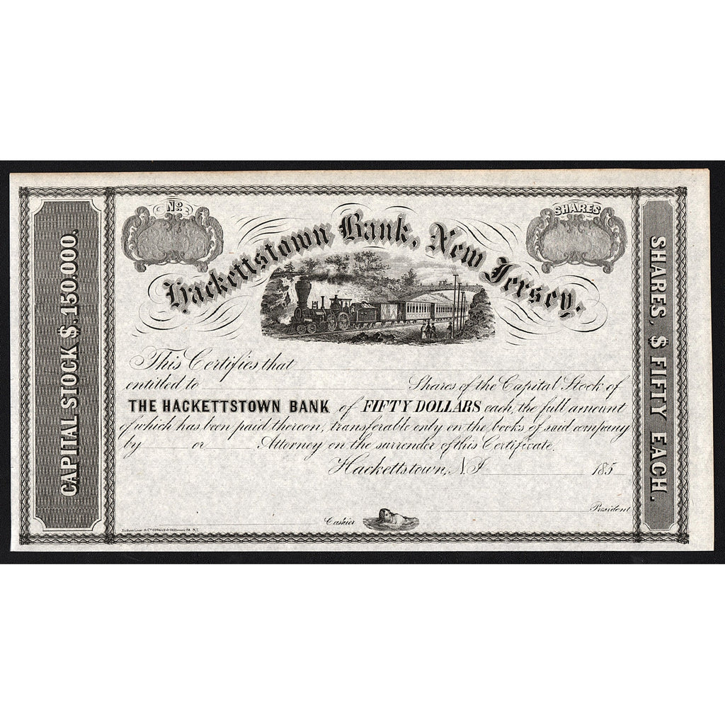 Hackettstown Bank, New Jersey