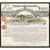 Kansas Waterworks & Irrigation Company Loan 1889 Bond Certificate
