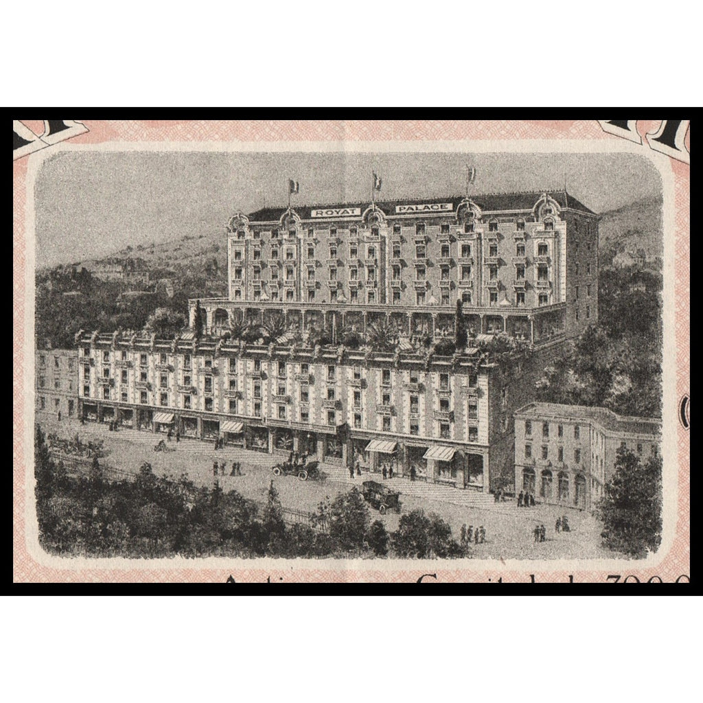 Royat Palace Hotel Societe Anonyme