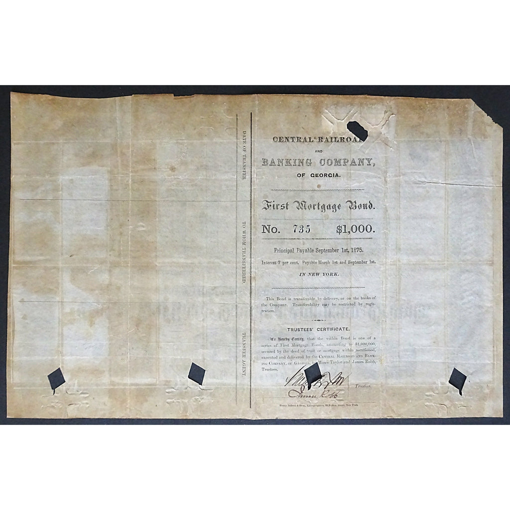 Central Rail Road and Banking Company of Georgia